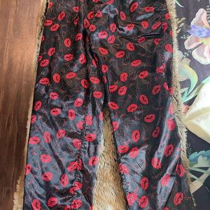 Men’s Playboy Pajama Pants Size L Y2K